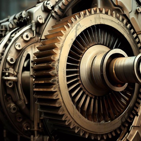Maintaining and increasing the efficiency of the gearbox turbine