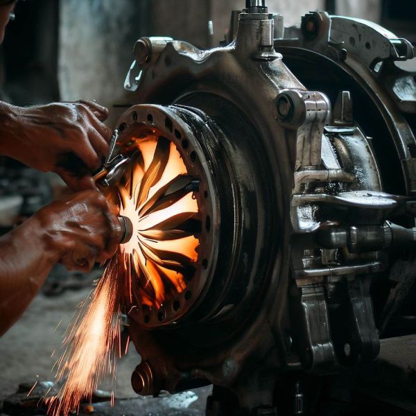 Repair and rebuild the gearbox turbine